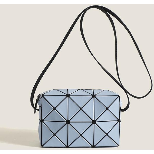 Mini Bolso Bandolera De Hombro ÚNico Con Enrejado De Diamantes GeoméTrico Nicho Cupido Para Mujer Verano PequeñO Cuadrado Bolso Para TeléFono MóVil Femenino Verde-image