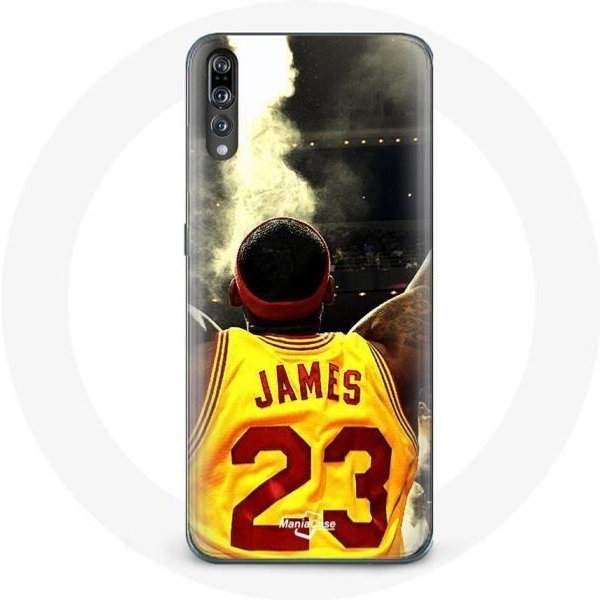 Funda - Huawei - P20 - Lebron James - Negro - Flexible - Deportiva-image