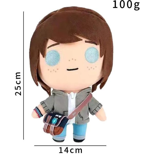 MuñEcos De Peluche Life Is Strange De 25 Cm Regalo Chloe Price Juguetes Rellenos De ColeccióN Coleccionables Para Fans Regalos Para Fiestas NavideñAs 25CM-image