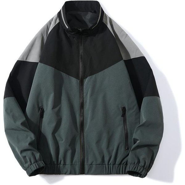 Chaqueta De OtoñO E Invierno Para Hombre Chaqueta Top SuéTer Casual Chaqueta Xxxxl Black-image