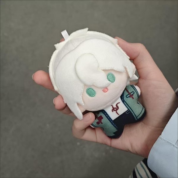 10 Cm Anime Danganronpa Pluszowa Maskotka Naegi Makoto Nagito Komaeda Nadrukowany Korpus MięKka Urocza Rozgwiazda Lalka Breloczek Prezenty 10 Cm Starfish Body-image