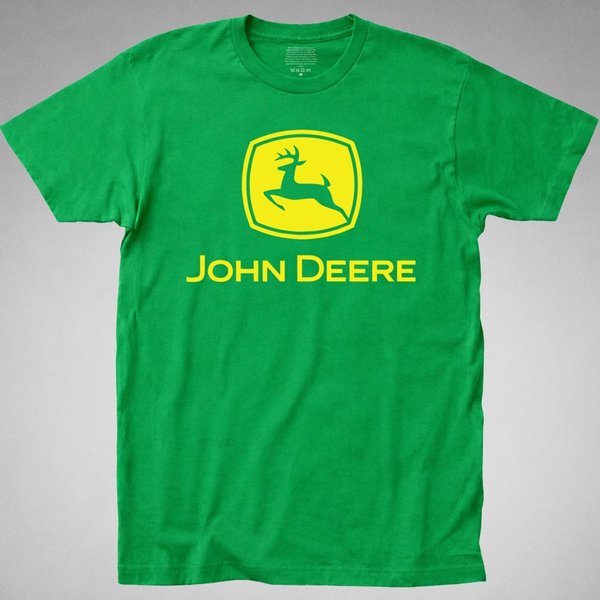 Camiseta John Deere Ciervo Tractor Granjero Logo Camiseta GráFica Para Hombre 3XL Varios Colores-image