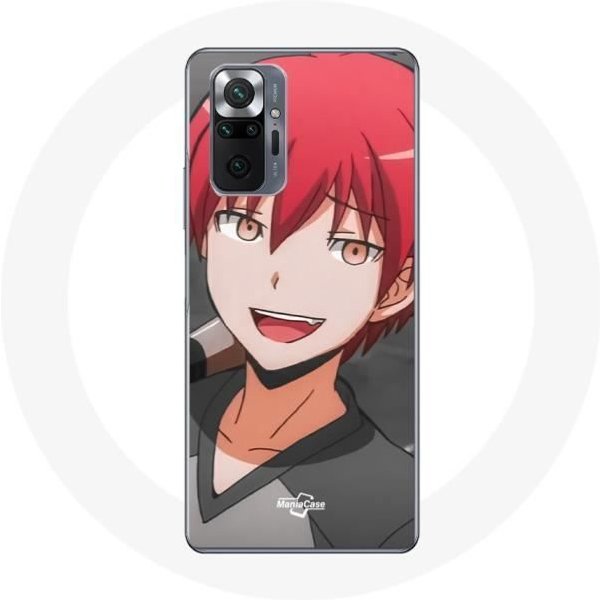 Funda Para Xiaomi Redmi Note 10 Pro Karma Akabane Assassination Classroom Anime-image