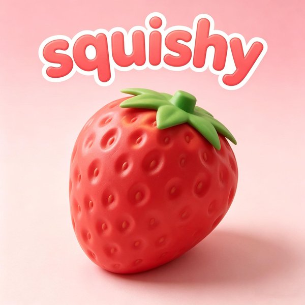 8 Cm Super Jumbo Truskawka Squishy Powoli PodnosząCa Zabawka Anty-Stresowa Fidget Dla DorosłYch Dzieci Nietoksyczna Ulga W LęKu ŚCiskanie Red-image