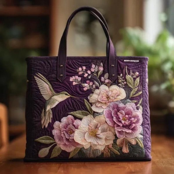 Modna Torebka Na Ramię Torba Shopper Z Nadrukiem Cyfrowym Modna Pikowana Torba Shopper Torba Na Zakupy DużA Pojemność Torba PlażOwa 38X35X10Cm Gray-image