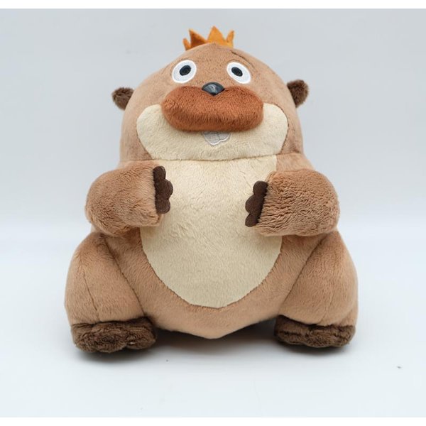 Lindo Peluche De Castor Animal MuñEco De Peluche Suave Relleno Kawaii Anime Peluche Regalo Para NiñOs DecoracióN De HabitacióN Coleccionable-image