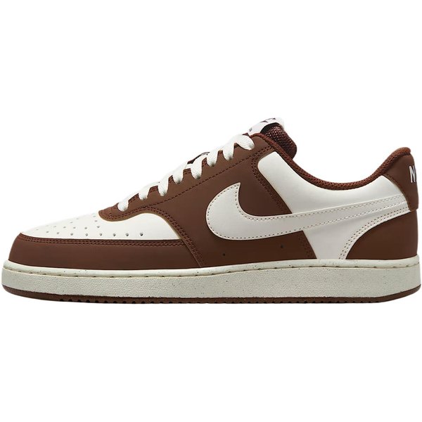 Nike Court Vision SkóRa Syntetyczna Wygodne Modne Proste PięKne Niskie Buty Treningowe Damskie Sneakersy BiałE BrąZowe IM1652-101 36.5 Gray-image