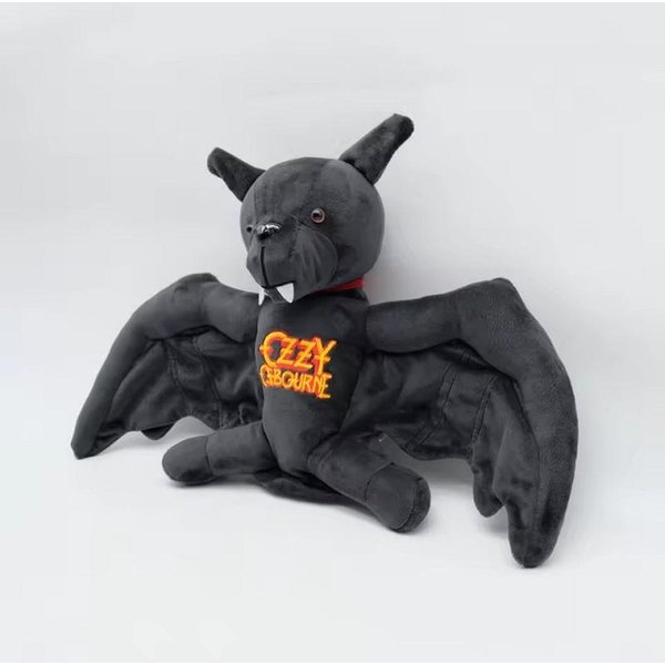 Pluszowy Nietoperz Ozzys Osbournes Nietoperz Z Odpinaną GłOwą Pluszowy Nietoperz Ozzys Osbournes Z Odpinaną GłOwą Zabawka Nietoperz Ozzys Osbournes Lalka Merch Prezent-image