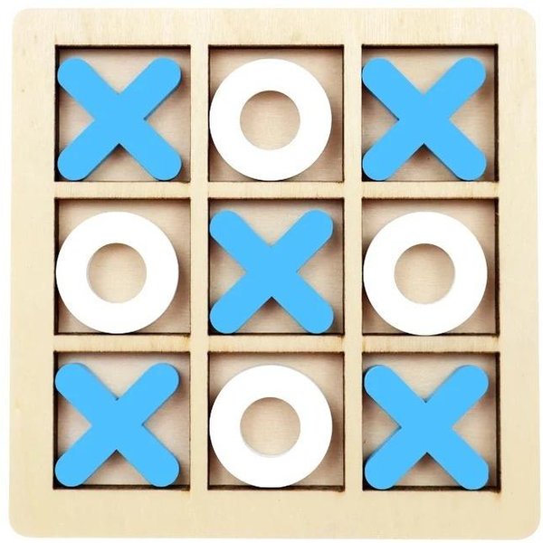 Juegos De Tres En Raya De Madera Plantillas De Rompecabezas Tablero De Ajedrez De Mesa XO Juego De Mesa Para NiñOs Actividades Familiares Juguetes Educativos Regalo De CumpleañOs Beige-image