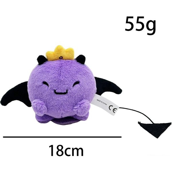 Nowa Niestabilna Pluszowa Maskotka Wemmbu 18 Cm Urocza Fioletowa Lalka Akcesoria Anime MięKka Lalka Kolekcja Dekoracja Pokoju Prezenty Dla Dzieci Pluszowa Lalka 18Cm-20Cm-image
