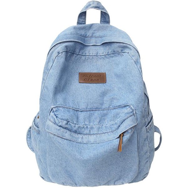 Torba Na Plecak W Stylu Vintage, Plecak Szkolny Preppy College, Torba PodróżNa Na Laptopa-image