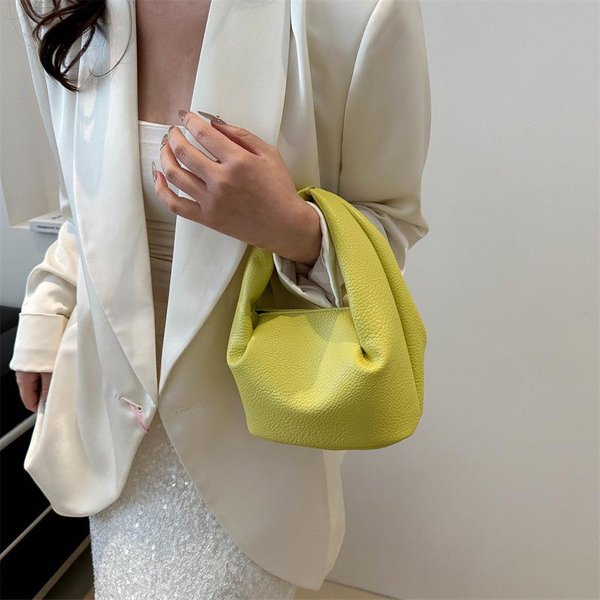 Bolso Nube Envuelto A Mano Para Mujer Nuevo Bolso De Mano Con DiseñO De Nicho Bolso Cruzado De Alto Valor Bolso Coreano Para Mujer Small Brown-image