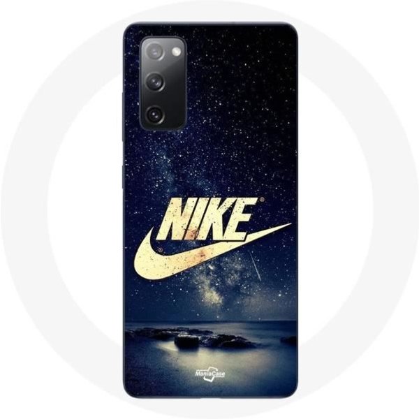 Funda - Nike - Samsung Galaxy S20 FE - Negro - Dorado - Flexible-image