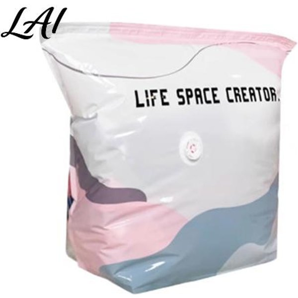 Bolsas De Alta Resistencia Bolsas De CompresióN Al VacíO Ahorro De Espacio Almacenamiento Sin Bomba Aire B White-image