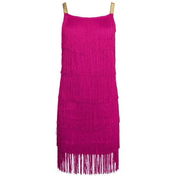 Damska Sukienka W Stylu Vintage Z PałąKiem Na GłOwę Z Lat 20. Flapper Cocktail Great Gatsby Party Tassel Fringe L-image