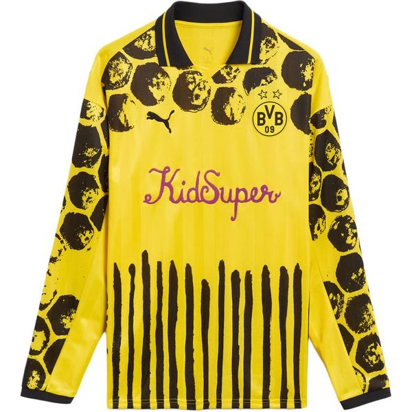Puma X Kidsuper Bvb Borussia Dortmund Camiseta De Manga Larga Hombre M-image