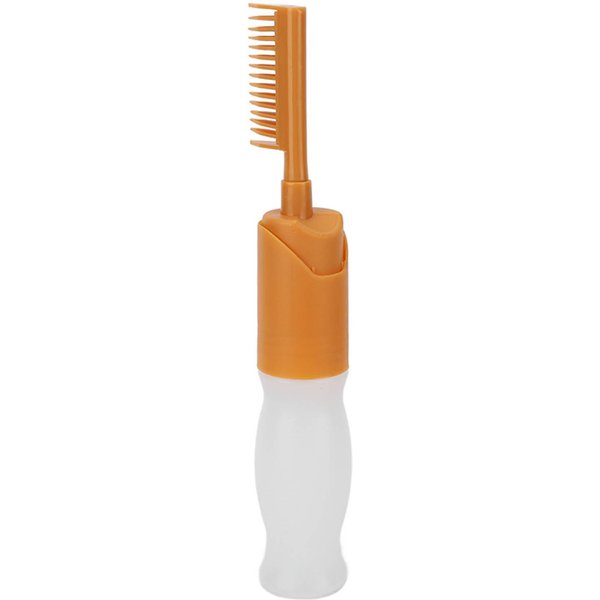 Botella Aplicadora De Peine Para RaíCes De 110 Ml Botella Para Tinte De Cabello Con Peine Y Escala Graduada Para Peluquero En Casa-image