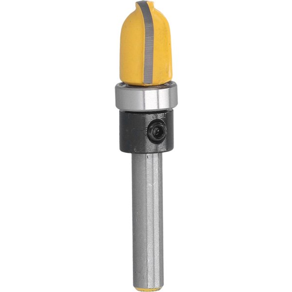 Broca De Nariz Redondo Plantilla Para Bandeja De Cuenco De Caja Central Plato Cortador Fresadora Para Tallado Con Rodamiento VáStago De 1/4 Pulg 1/2 Pulg-image