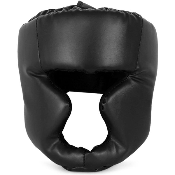 Casco De Kickboxing Para Adultos/NiñOs, Casco De Boxeo Para Entrenamiento De Mma, Sparring Y Artes Marciales L For Adults Negro-image