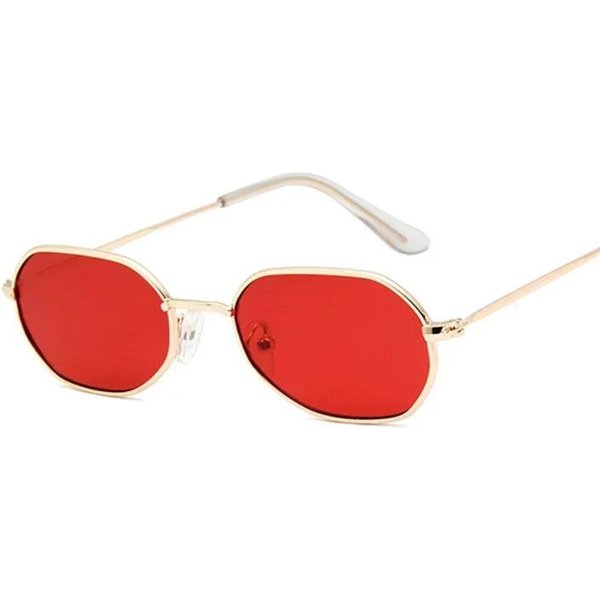 Retro Kwadratowe Okulary PrzeciwsłOneczne Damskie MęSkie Designerskie Retro Okulary PrzeciwsłOneczne Damskie MęSkie Stylowe Lustrzane PodróżNe Punk Oculos De Sol Other White-image