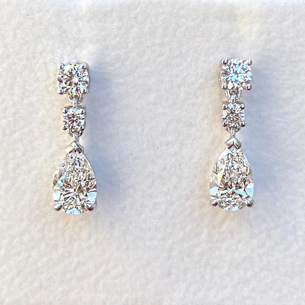 Pendientes Colgantes Simples Y Elegantes Huitan Para Mujer Color Moda VersáTiles Accesorios Para Orejas Femeninos Y JoyeríA Al Por Mayor Gray-image