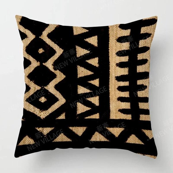 NóRdico OtoñO DecoracióN Hogar Funda De Almohada CojíN Sofá EstéTica Moderna Boho Sala De Estar 66X66Cm Marfil-image