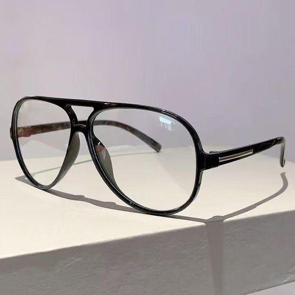 Nuevas Gafas De Sol Retro De Doble Puente Y Montura Grande ProteccióN UV400 Gafas De Sol Estilo Piloto Para Hombre Resistentes A Los Rayos UV 1PC Gray-image