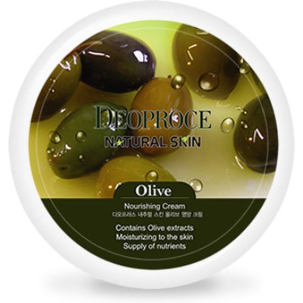 Deoproce Crema Nutritiva Natural Para La Piel De Oliva 100G*1Pz/2Pz/4Pz 1Pc-image