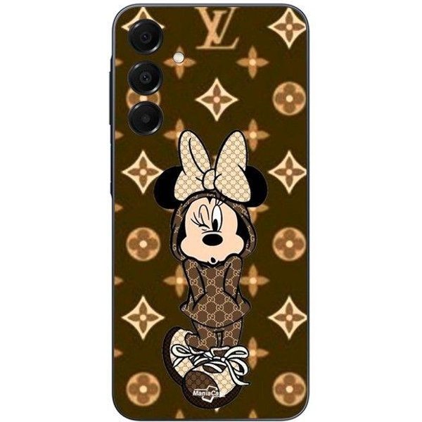 Funda Para Samsung Galaxy A16 Minnie Disney LV MarrÓN Maniacase-image