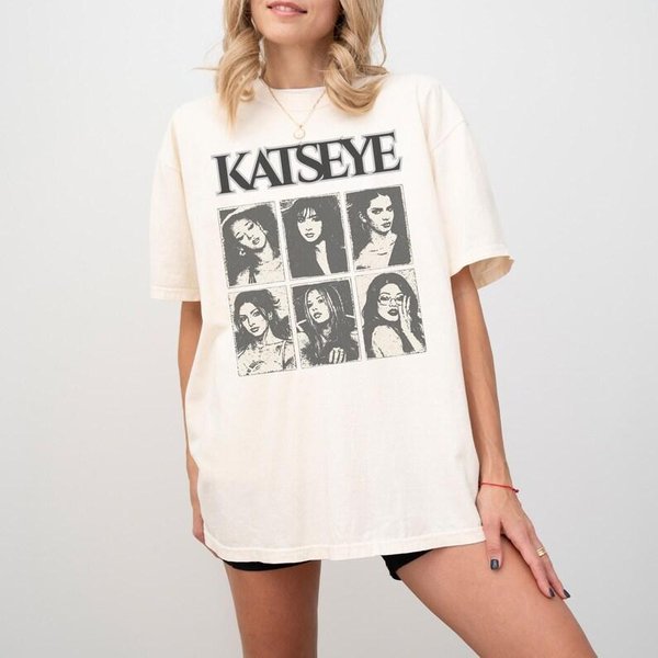 Camiseta Katseye Kpop 2026, Camiseta Musical Katseye, Camiseta GráFica Vintage De Los 90, Camiseta Del Tour Beautiful Chaos, Regalo Unisex Para Fan De Kpop, Camiseta Para Amante De La MúSica M-image