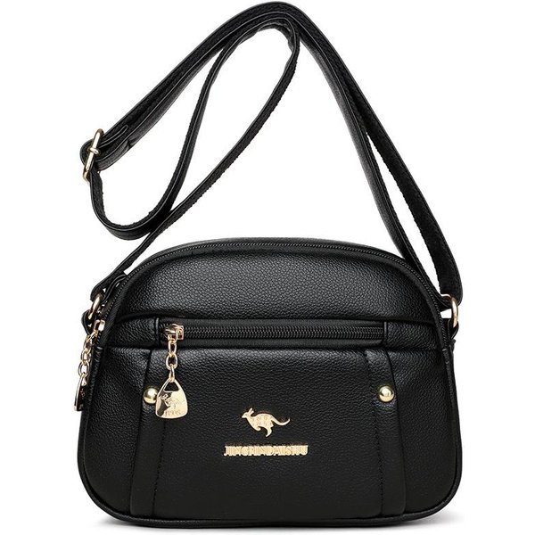 Bolso De Hombro CláSico De Gran Capacidad Con Textura Suave, Bolso Cuadrado PequeñO Moderno Y VersáTil, Bolso Bandolera Casual Moderno Y Sencillo-image