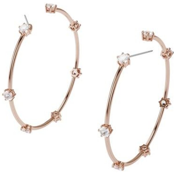 Pendientes De Aro Grande De Cristal Swarovski Constella Para Mujer Pendientes 5609706 Box (Random Color) White-image
