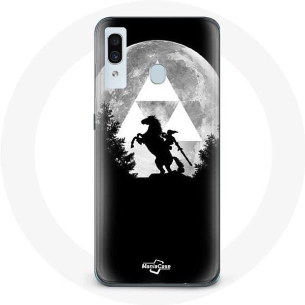Funda - Samsung - Galaxy A20 - Zelda Luna - Flexible - ProteccióN SintéTica-image