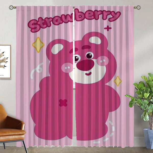 Elegante HabitacióN Lote De Cortinas Para Sala De Estar Tul Para Dormitorio Cortina Opaca Cortinas Anti-Mosquitos 2 Piezas Cortinas Divisorias W50Xh70Cmx2Pcs-Cl-image
