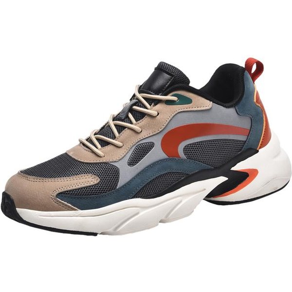 Zapatillas Deportivas Casuales Para Hombre De Malla Transpirable Suela Blanda - Zapatos De Verano CóModos Zapatos Para Correr AmortiguacióN Para Exteriores Zapatos Para Hombre 39-image