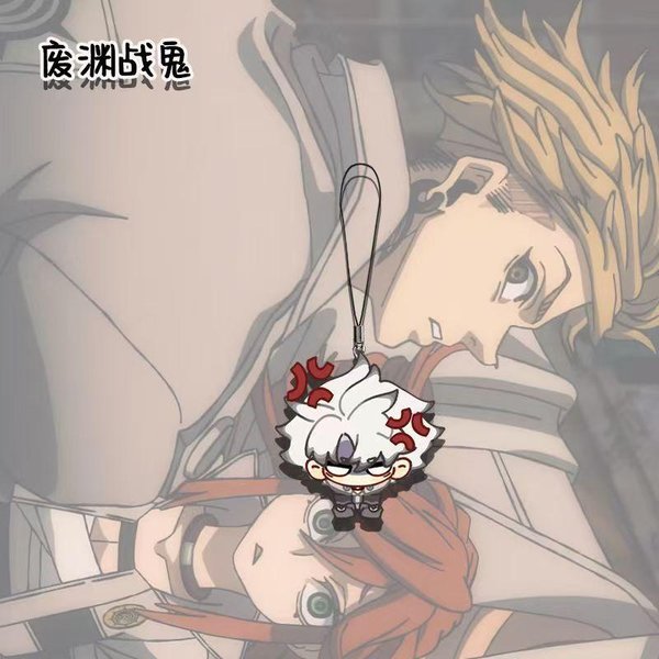 Lanyard Para TeléFono MóVil De Anime Gachiakuta Rudo Enjin Zanka Riyo Jabber Llavero AcríLico Colgantes Para Accesorios Bolso Fans Regalo-image