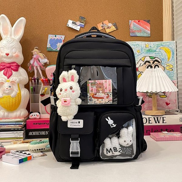 Mochila Para PortáTil VersáTil De Gran Capacidad Mochila De Viaje Para Escuela Secundaria Mochila Para Escuela Secundaria-image