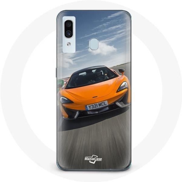 Funda Para Samsung Galaxy A20E FóRmula 1 Mclaren Naranja-image