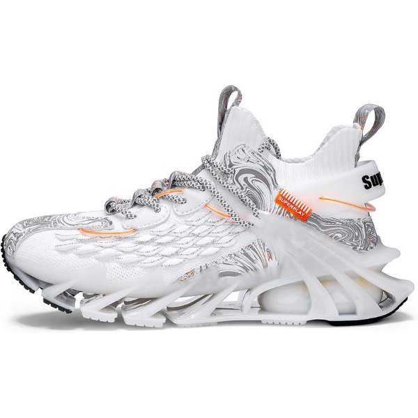 Zapatos Para Hombre, Zapatillas Deportivas, Tenis Masculinos, Zapatos De Lujo, Zapatillas Casuales Para Hombre, Zapatillas De Deporte Transpirables De Moda, Zapatillas Para Correr Para Hombre 44 White-image