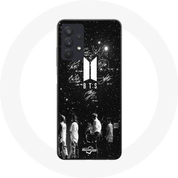 Funda Maniacase Para Samsung A32 4G Bts Firma Noche Estrellada-image
