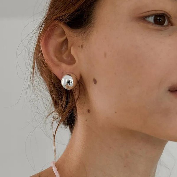 Nuevos Pendientes MetáLicos Irregulares Para Mujer Pendientes Retro Trendy DiseñO Simple Temperamento JoyeríA De Moda Para Personas Mayores-image