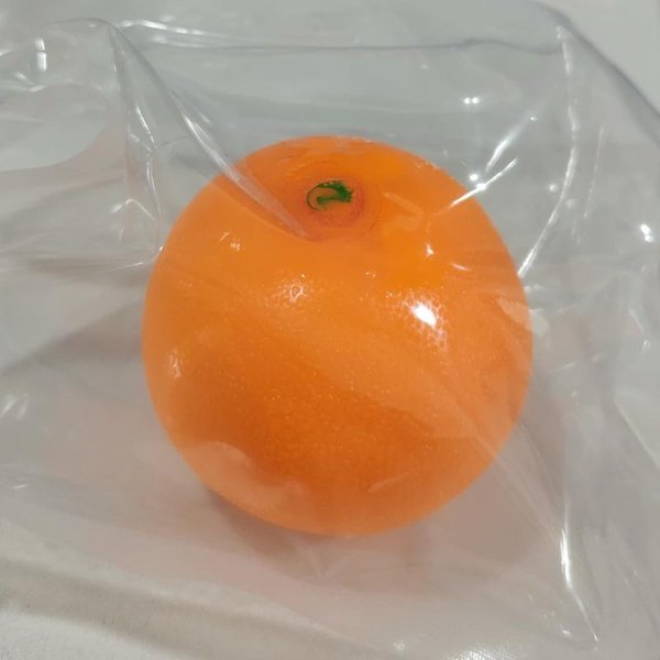 PomarańCzowa PiłEczka Anty-Stresowa MięKka ŚCiskana Zabawka Powoli PodnosząCa Sensoryczna Fidget Z Chrupkim DźWięKiem Asmr Zabawka Do Uwalniania Stresu Anty-Stresowa Dla DorosłYch Orange-image