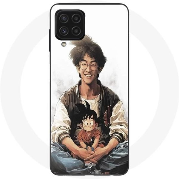 Funda - Maniacase - Samsung Galaxy A22 4G - Akira Toriyama Goku - Flexible - NiñO-image
