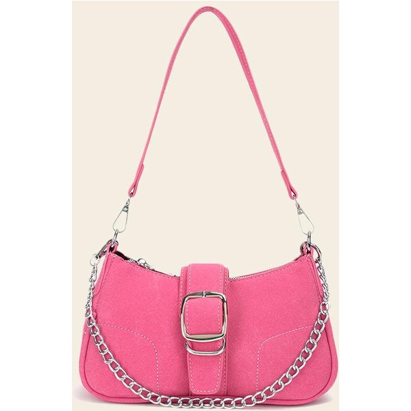 Bolso Nicho Retro Europeo Y Americano Ins Bolso De Moda Para Mujer Con Textura De Tendencia Bolso De Hombro ÚNico Simple Y VersáTil Bolso De Axila-image