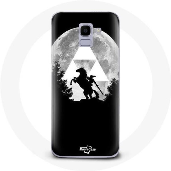 Funda - Samsung - Galaxy A8 2018 - Zelda Luna - Flexible - ProteccióN-image