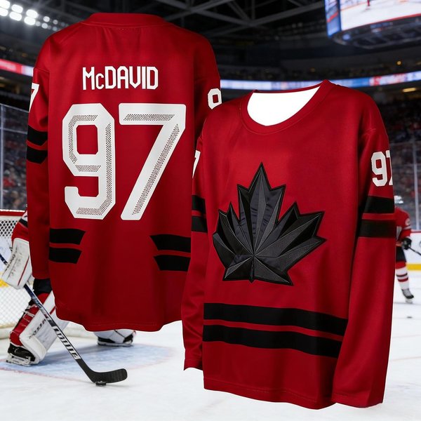 2026 MęSka Bestsellerowa Koszulka Treningowa Competition Canada Z Nadrukiem 3D, OddychająCa, OdprowadzająCa Wilgoć Koszulka Z DłUgim RęKawem Dzieci 2XL-image