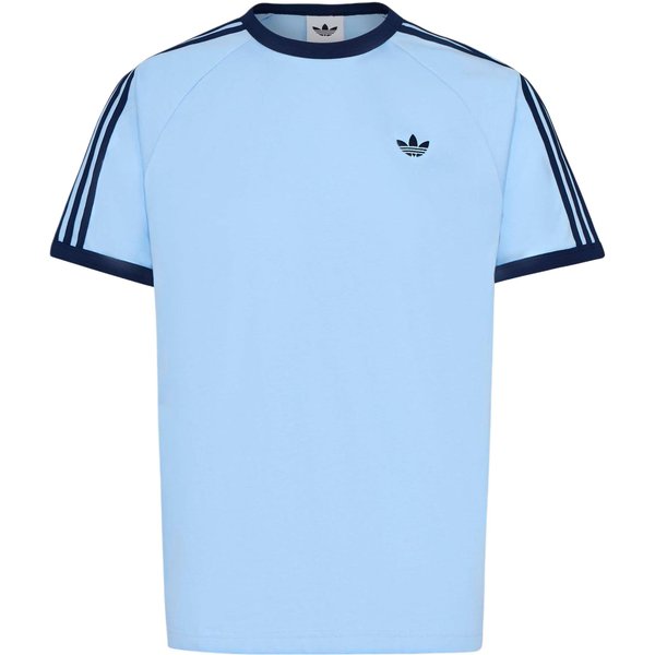 Adidas Originals 3S Simple Rayas Casual AlgodóN Deportivo Manga Corta Camiseta Hombre Tops KG6323 3XL White-image