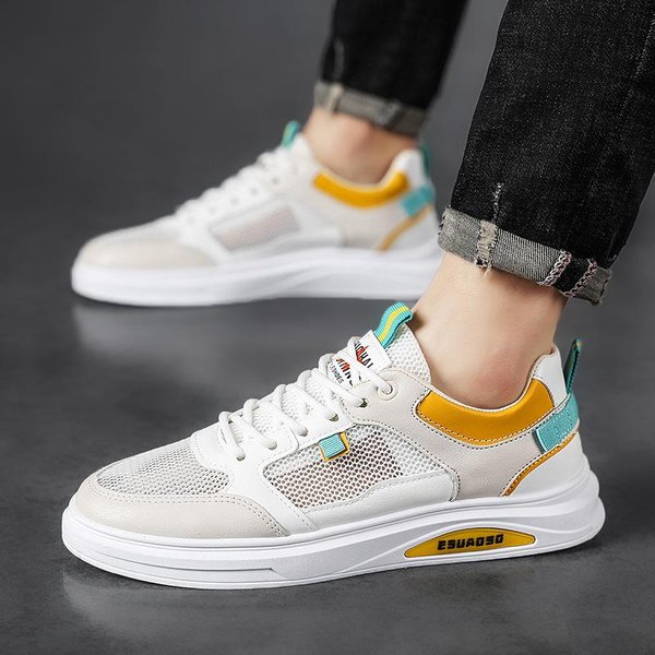 Zapatillas De Moda Para Hombre Zapatos Nuevos Para Hombre Casual Verano Exterior Correr Plataforma Lujo DiseñAdor Planas Tenis 39-image