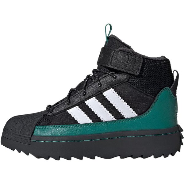 Buty Adidas Originals Superstar Winter Trek Casual Wygodne TrwałE Wysokie Buty Outdoorowe Buty DziecięCe Czarne ID1015 28.5 Black-image