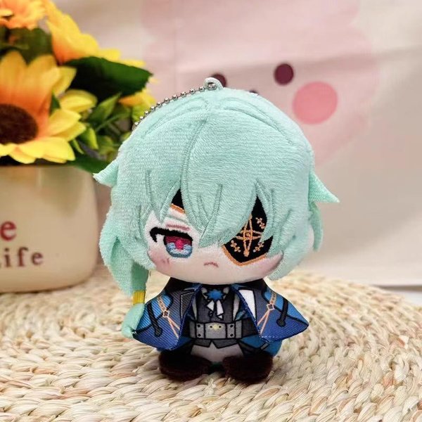 10 Cm Nowe Mini Anime Honkai: Pluszowa Lalka Star Rail Phainon Anaxa Hyacinthia Mydei Pluszak Breloczek MałE Lalki WisząCe 10CM-image